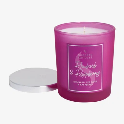 La Redoute Rhubarb & Raspberry Scented Candle Jar