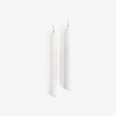 La Redoute Set of 2 Galaty Twisted LED Candles