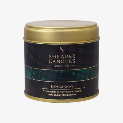 La Redoute Hogmanay Large Tin Candle