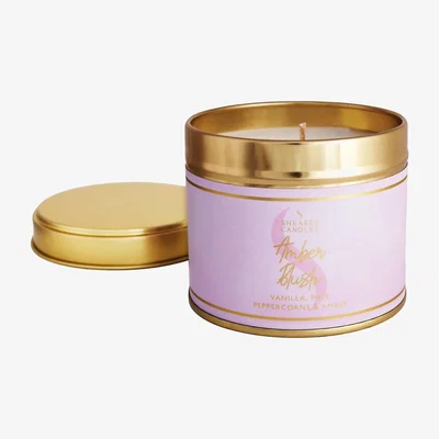 La Redoute Amber Blush Scented Tin Candle