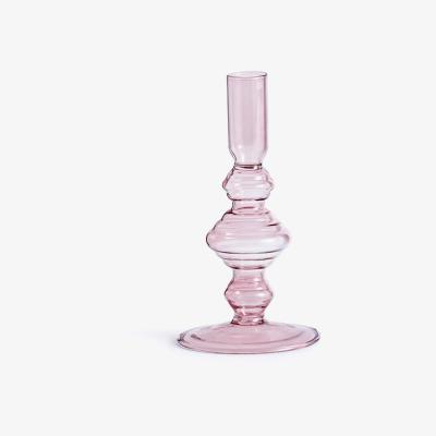 La Redoute Lolita 16cm High Glass Candlestick