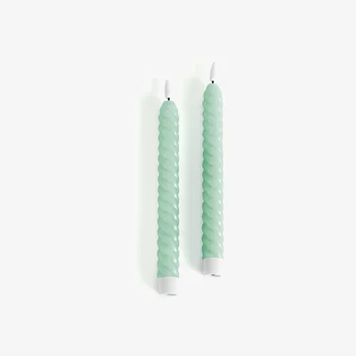La Redoute Set of 2 Galaty Twisted LED Candles