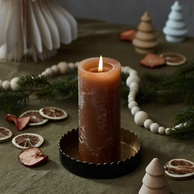 Layered Lounge Frill Candle Tray