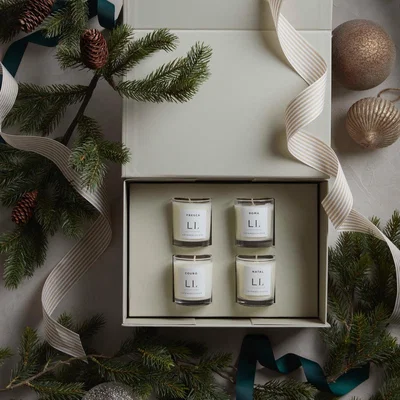Layered Lounge Votive Candle Gift Set