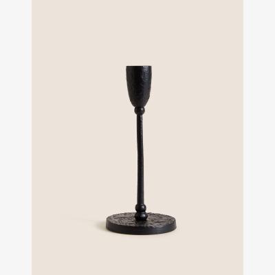 Marks & Spencer M&S Dinner Candle Holder - Black, Black