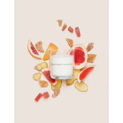 Marks & Spencer M&S Signature Grapefruit & Ginger Candle - Yellow, Yellow