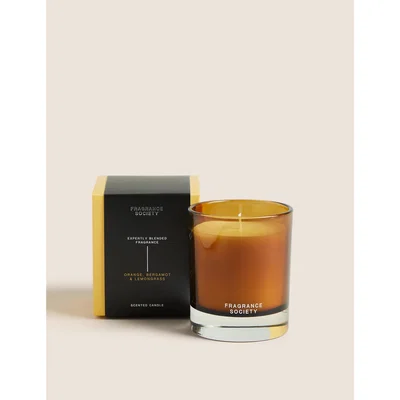 Marks & Spencer M&S Orange, Bergamot & Lemongrass Candle - Yellow Mix, Yellow Mix