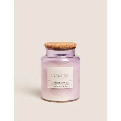 Marks & Spencer M&S Jasmine Large Jar Candle - Lilac, Lilac