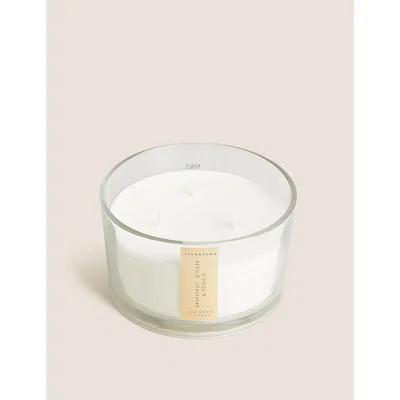 Marks & Spencer Signature Grapefruit, Ginger & Pomelo Medium Candle - Yellow Mix, Yellow Mix