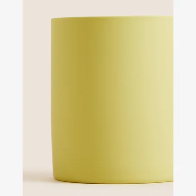 Marks & Spencer M&S Soft Lemon Scented Ceramic Candle - Yellow, Yellow