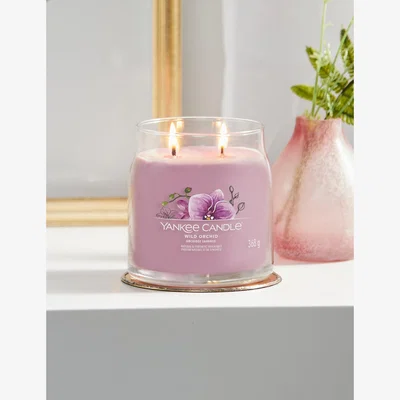 Marks & Spencer Yankee Candle Wild Orchid Signature Medium Jar Scented Candle - Pink, Pink
