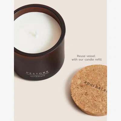 Marks & Spencer Apothecary Restore Refillable Candle - Amber, Amber