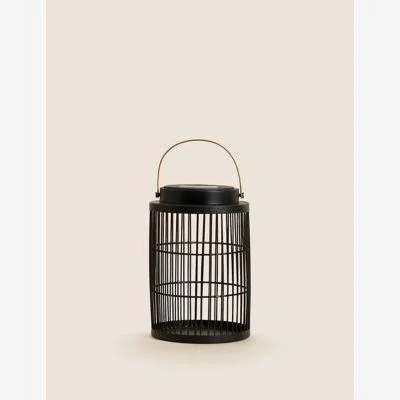 Marks & Spencer M&S Small Outdoor Solar Lantern - Black Mix, Black Mix