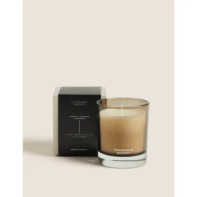 Marks & Spencer M&S Black Pepper, Vetiver & Coriander Candle - Brown Mix, Brown Mix