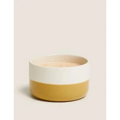 Marks & Spencer M&S Spiced Vanilla & Amber 3 Wick Candle - Black, Black