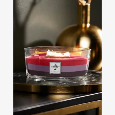 Marks & Spencer Woodwick Ripened Berries Ellipse Candle with Crackle Wick - Multi, Multi