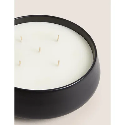 Marks & Spencer M&S 5 Wick Sand Blast Citronella Candle - Black Mix, Black Mix,Green Mix