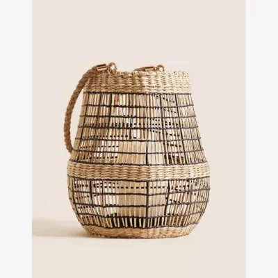 Marks & Spencer M&S Seagrass Lantern - Natural, Natural