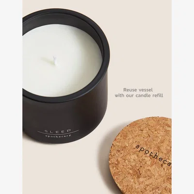 Marks & Spencer Apothecary Sleep Refillable Candle - Grey, Grey
