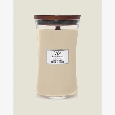 Marks & Spencer Woodwick Vanilla Bean Large Jar Candle, Vanilla