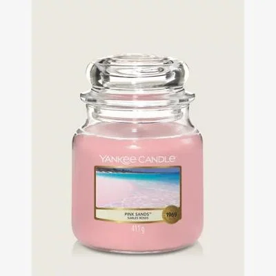 Marks & Spencer Yankee Candle Pink Sands Original Medium Jar Candle - Light Pink, Light Pink