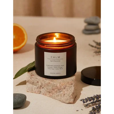 Marks & Spencer M&S Apothecary Calm Scented Candle - Amber, Amber