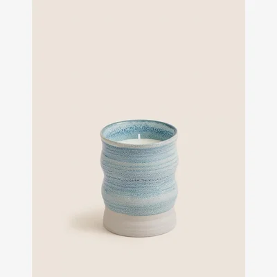 Marks & Spencer M&S X Fired Earth Storm Scented Candle - Green, Green