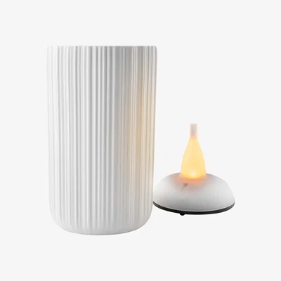 Made in Design Candle holder - LED / H 13 cm by Eva Solo White