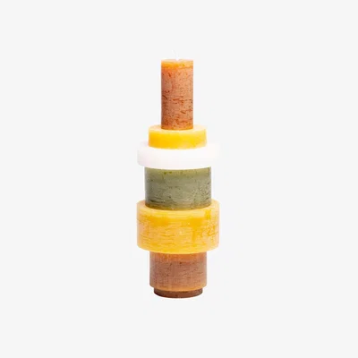 Made in Design Candle Candl Stack 06 wax / 6 stackable Units - Combustion 140 hours - STAN EDITIONS