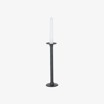 Made in Design Officina Medium Candle stick - / Wrought iron - H 25 cm by Magis Black