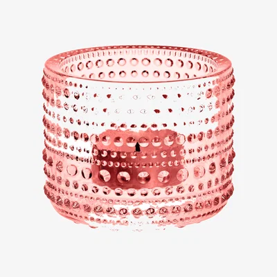 Made in Design Candle holder Kastehelmi glass / Ø 7.6 x H 6.4 cm - Oiva Toikka, 1964 - Iittala
