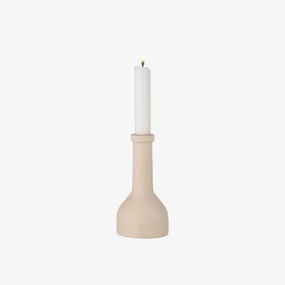 Made in Design Candle stick by Ferm Living Natural wood