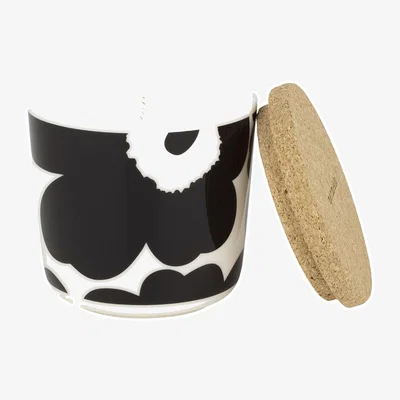 Made in Design Scented candle Unikko ceramic / Ø 7.5 x H 7 cm - Springtime forest scent - Marimekko