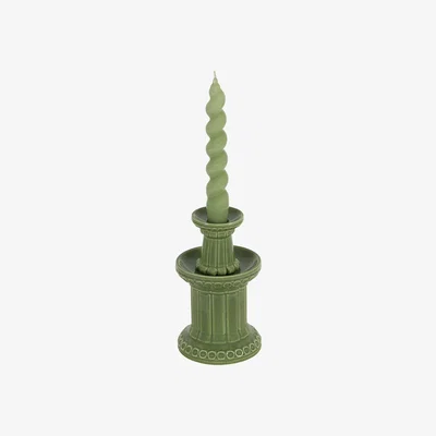 Made in Design Concorde Candle stick - / Ø 10 x H 18 cm by Maison Sarah Lavoine Green