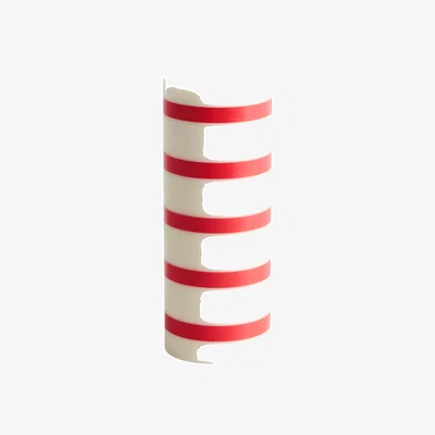 Made in Design Column Medium Block candle wax red / Ø 7 x H 20 cm - Hay