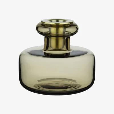 Made in Design Puteli Candle stick - / Ø 10,5 x H 9,5 cm by Marimekko Brown