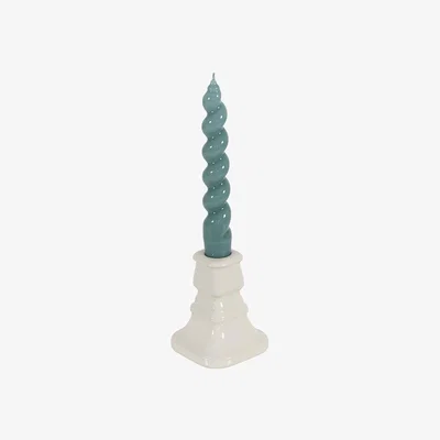 Made in Design Castiglione Candle stick - / Ø 8 x H 10 cm by Maison Sarah Lavoine White