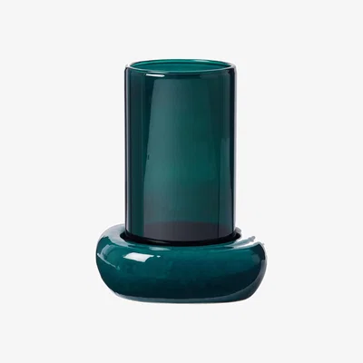 Made in Design Gemini Candle holder ceramic blue - Maison Sarah Lavoine