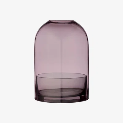 Made in Design Tota Large Candle holder - Glass - H 23 cm by AYTM Pink