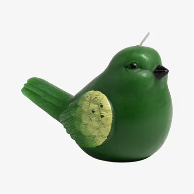 Made in Design Chirp Candle wax green / H 8 cm - & klevering