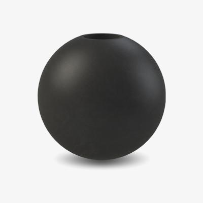 Nordic Nest Ball candle holder 8 cm black