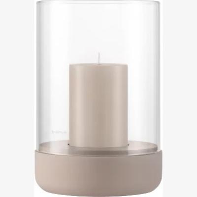 Nordic Nest blomus Calma lantern with block candle Ø15 cm Fungi