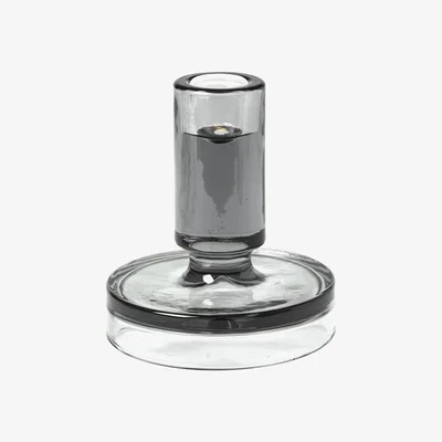 Nordic Nest Petra candle sticks smoked pearl dark grey 11 cm