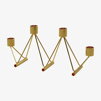 Nordic Nest Vinkel candle Brass
