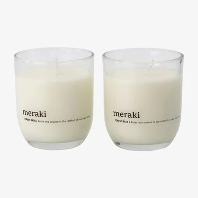 Nordic Nest Meraki scented 22 hours 2-pack Forest rain