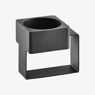 Nordic Nest Top tea light holder black