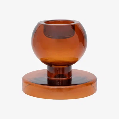 Nordic Nest Both Sides lantern/candle sticks Ø11 cm Apricot orange