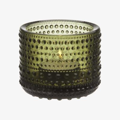 Nordic Nest Kastehelmi candleholder moss green