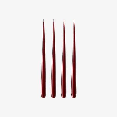 Nordic Nest ester & erik ester & erik light 42 cm 4-pack lacquered Deep wine 44/2