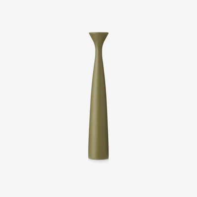 Nordic Nest Blossom Rose candle sticks 29 cm olive green